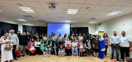 حيفا : حفل تكريم لنجوم حارة الحليصه الاكاديمين